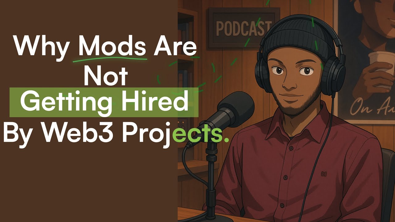 Why Mods are Not Getting Hired By Web3 Projects!