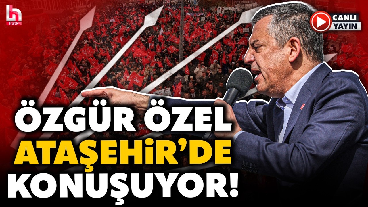 Özgür Özel Ataşehir'de Konuşuyor! İmamoğlu İçin Meydan Doldu Taştı! (18 Şubat 2026)