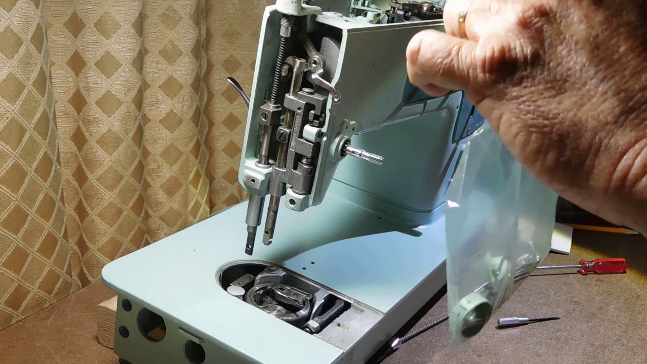 Step by Step Restoration of a Singer Model 337. A Series of Videos. Part 5: TENSION, BELT, WHEEL