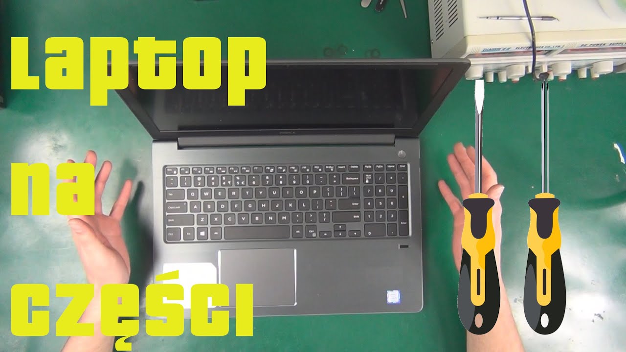 Kto zajumał tranzystor ? Naprawa laptopa Dell Vostro 5568.