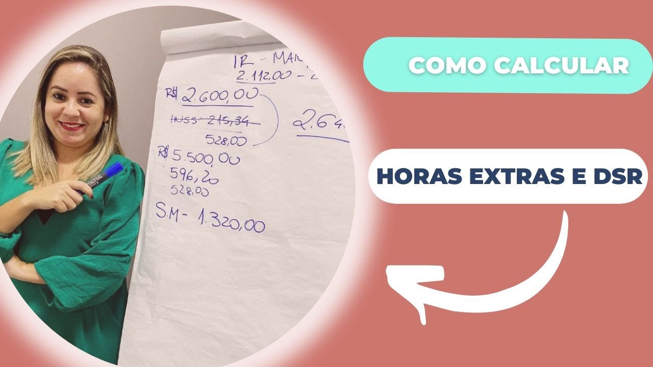 Como calcular hora extra e DSR