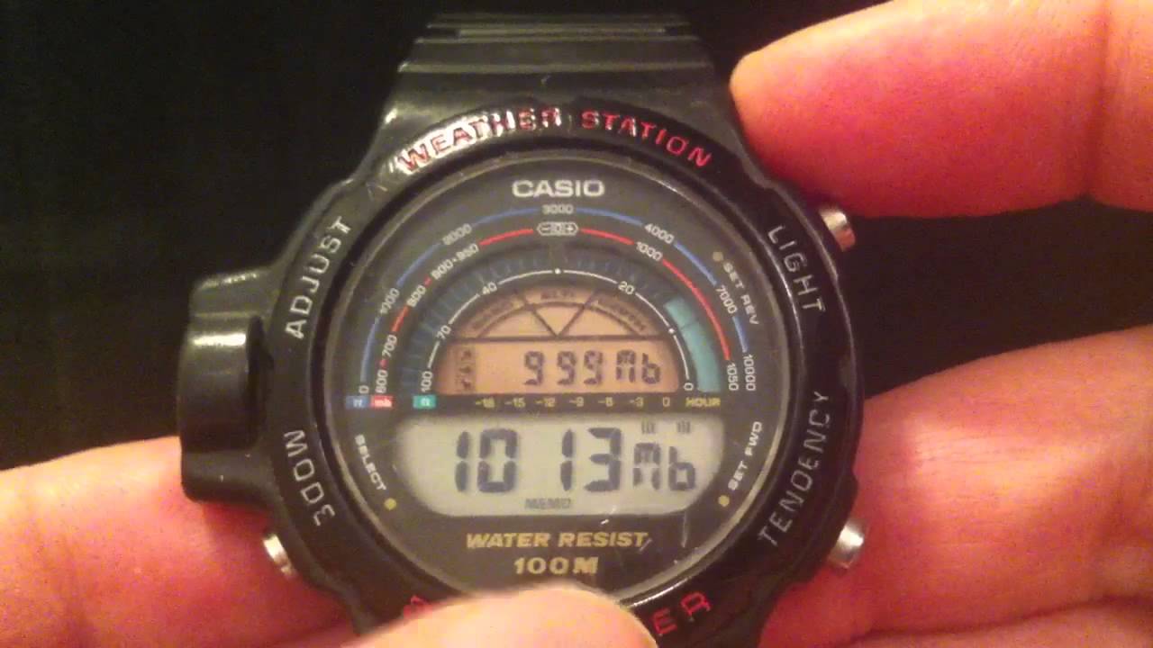 Casio BM 500W Weather Station
