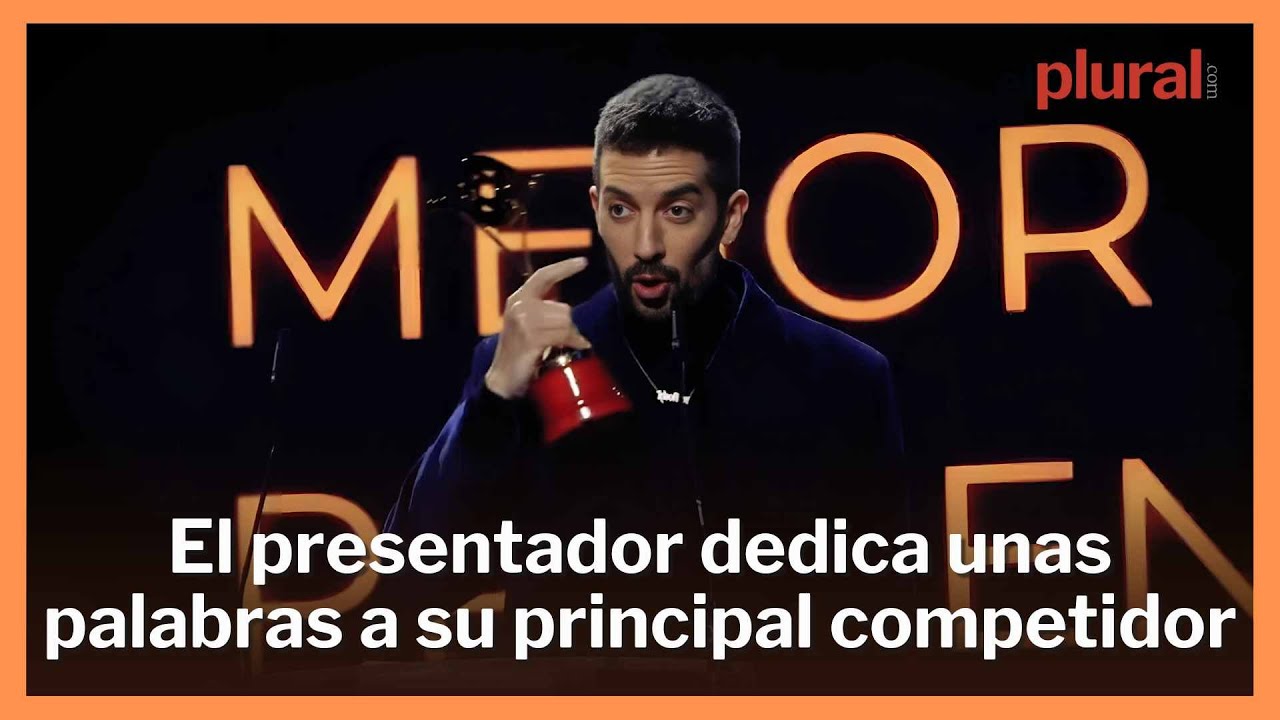Broncano gana el Premio Iris al Mejor Presentador y se lo dedica a 'El Hormiguero'