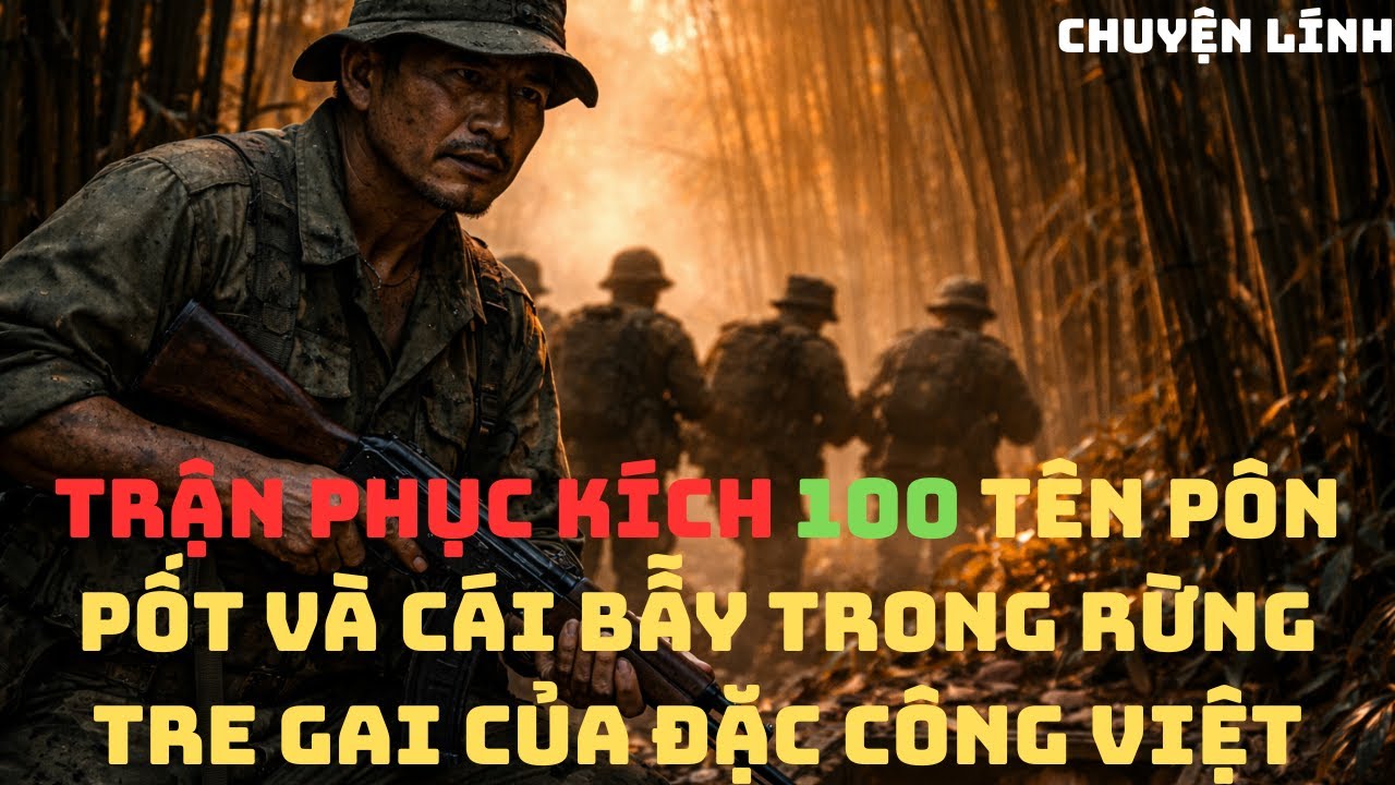 Trận Phục Kích 100 Tên Pôn Pốt Và Cái Bẫy Trong Rừng Tre Gai _ Sự Trở Lại Của Đặc Công Việt...