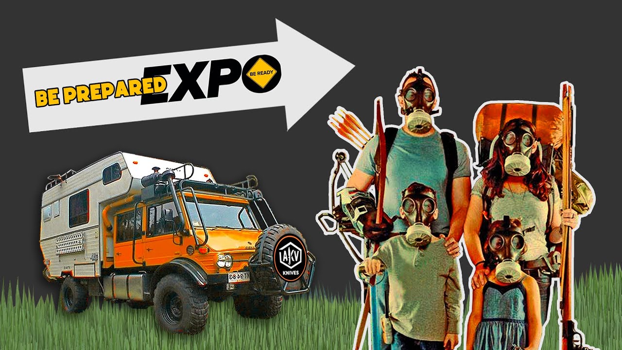 REACT : A MAIOR FEIRA DE SOBREVIVENCIALISMO DO MUNDO | Expo Be Prepared