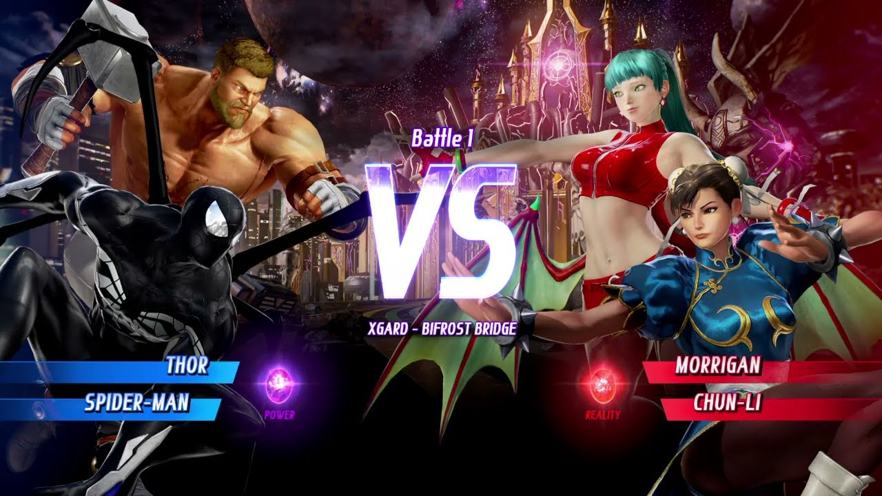 Requested MARVEL VS. CAPCOM: INFINITE Thor and Spider-Man Arcade Gameplay
