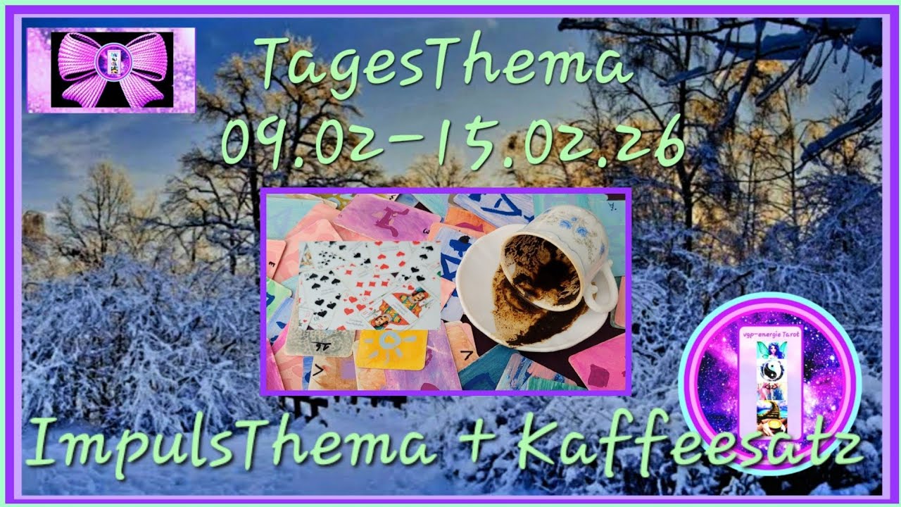 WOW 444 DOPPELGLÜCK🧚‍♀️09.02.-15.02🧚‍♀️Kaffeesatz☕️ImpulsThema🧚‍♀️TagesThema🔮vgp-energie Tarot Skat