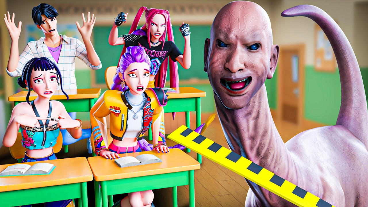 THALASSOPHOBIC a SCUOLA!? KPop Demon Hunters Animazione
