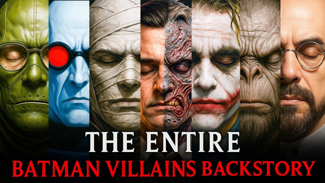 Every Batman Villain's Backstory To Fall Asleep To