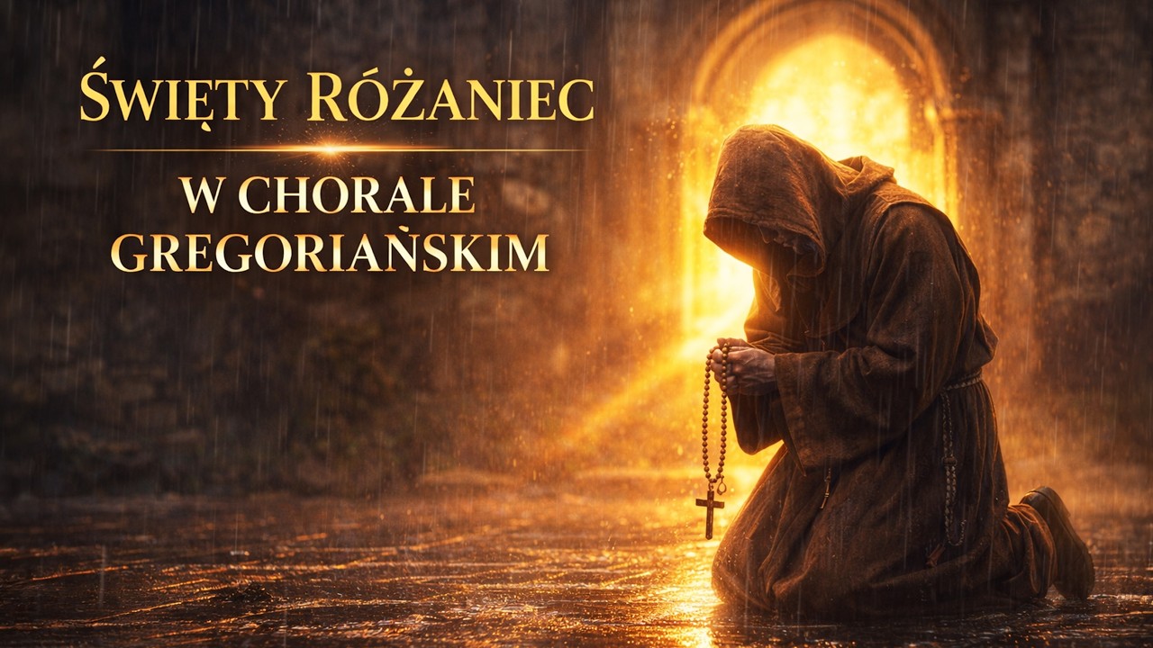 ✝️ RÓŻANIEC ŚWIĘTY w chorałe gregoriańskim | Głęboka modlitwa i cisza duszy 🙏🕯️