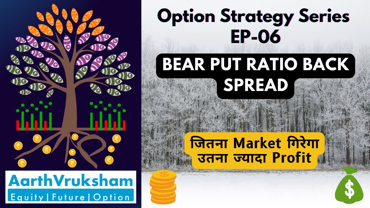 Bear Put Ratio Backspread Strategy in Hindi | Option Strategy Series EP -06 | Huge profit Strategy