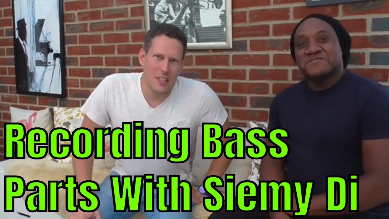 Recording Bass Tracks for Siemy Di - Bass Practice Diary - 2nd October 2018