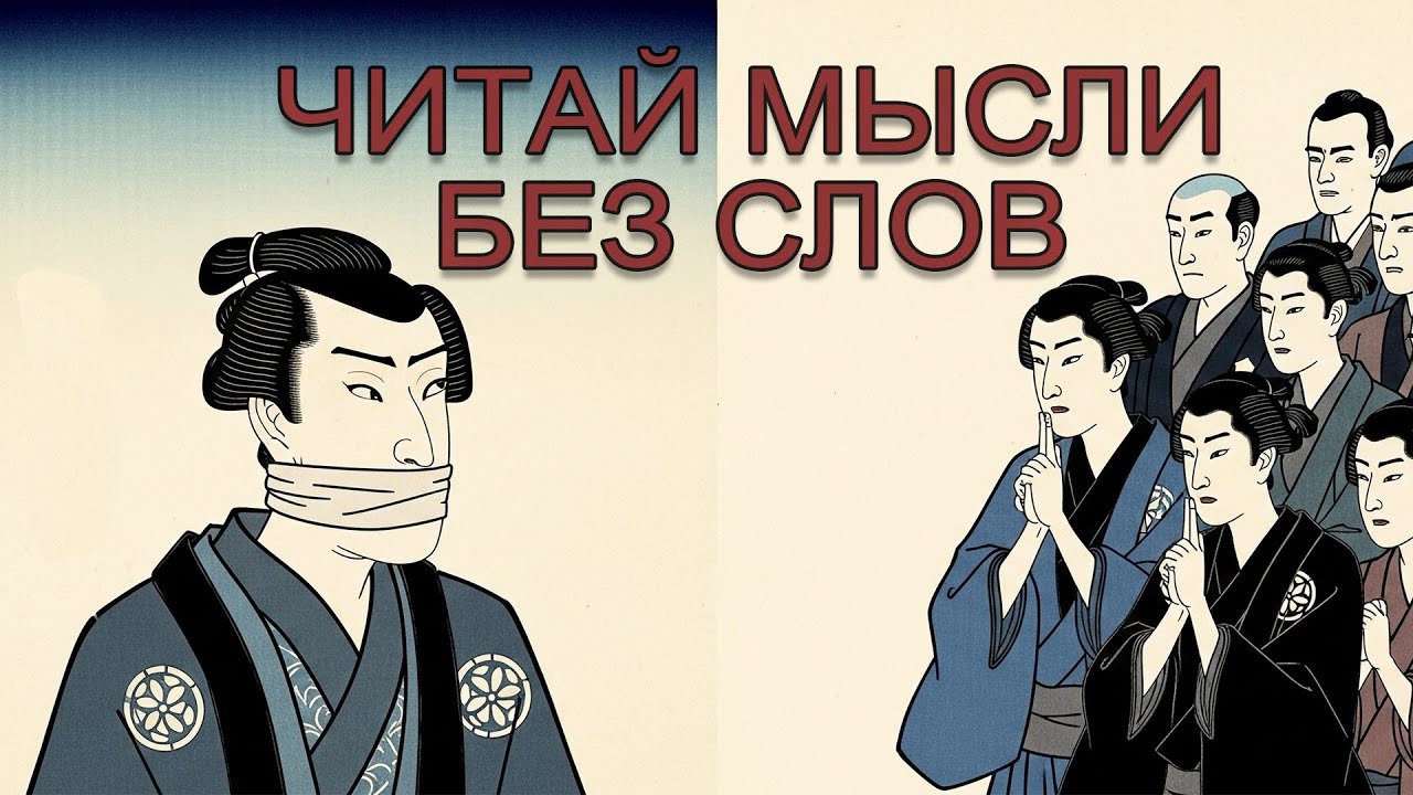 Искусство молчать: Японская техника чтения мыслей