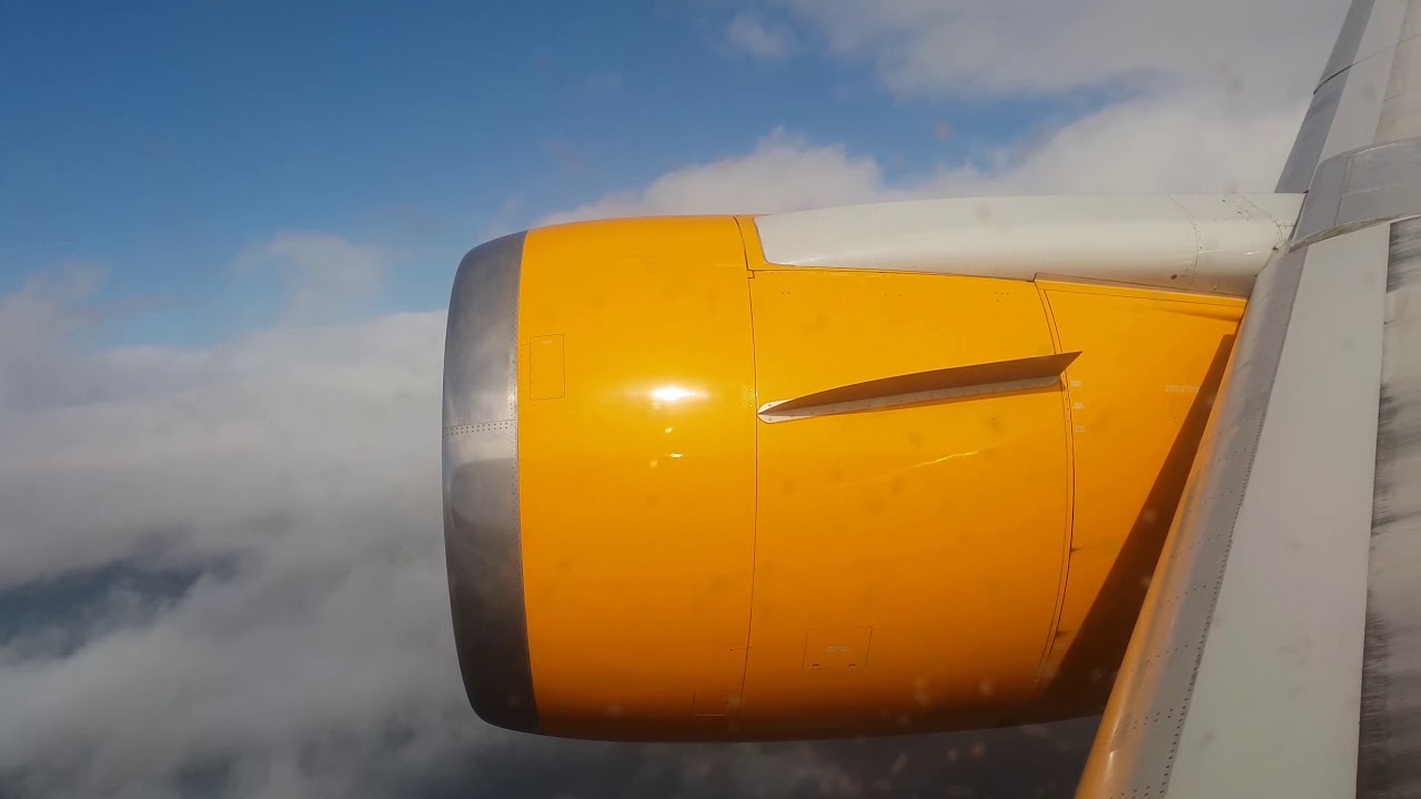 Icelandair Boeing 767-300 landing Keflavik airport Iceland