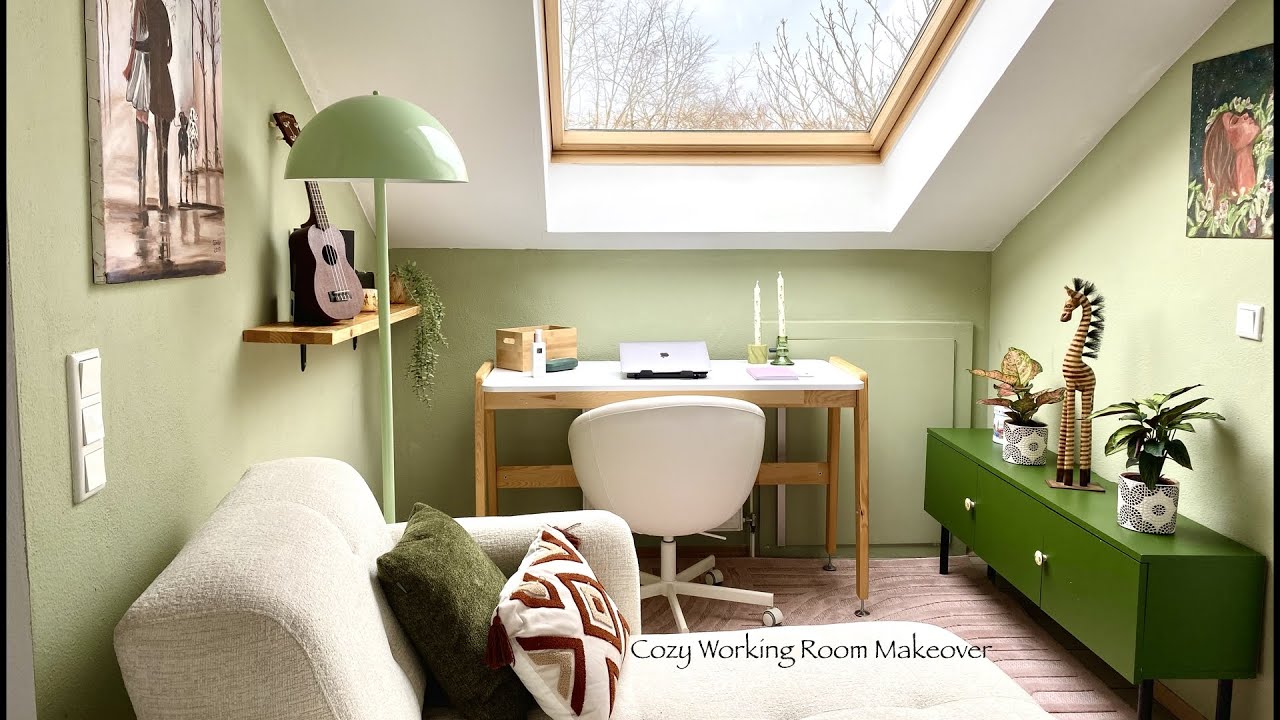 Cozy Working Room / Home Office Makeover