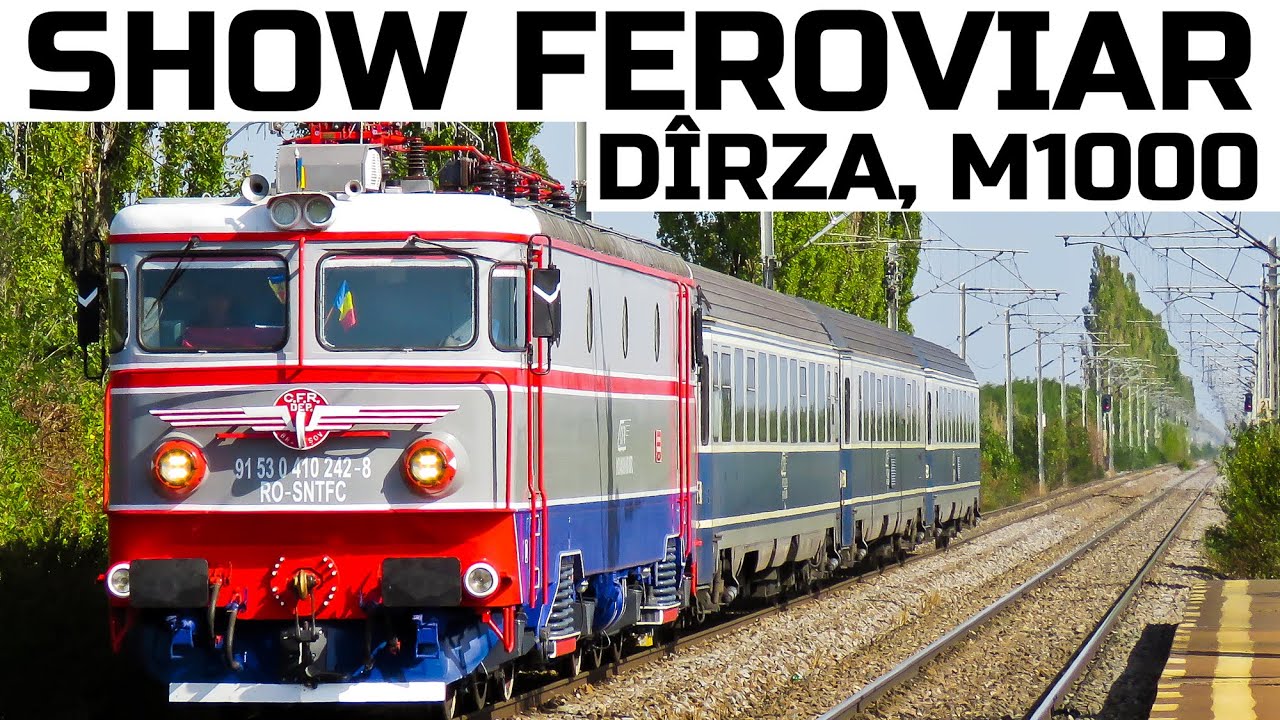 80 de trenuri in 30 de minute la Dirza-Autumn trainspotting in Wallachia