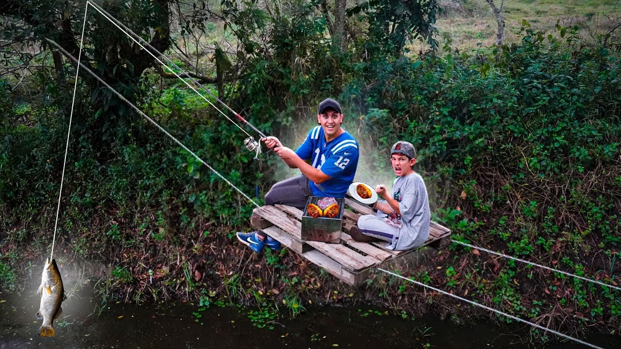 FIZEMOS UM CHURRASCO DE PEIXE POLUÍDO