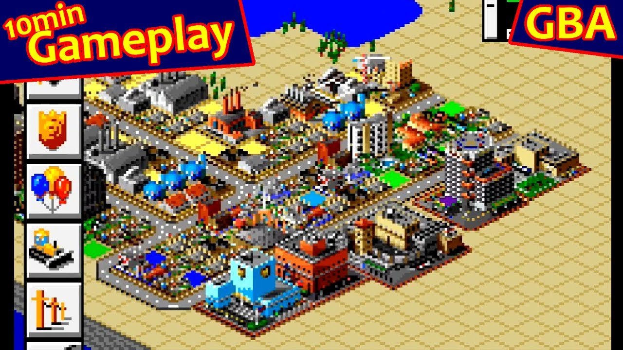 SimCity 2000 ... (GBA) Gameplay