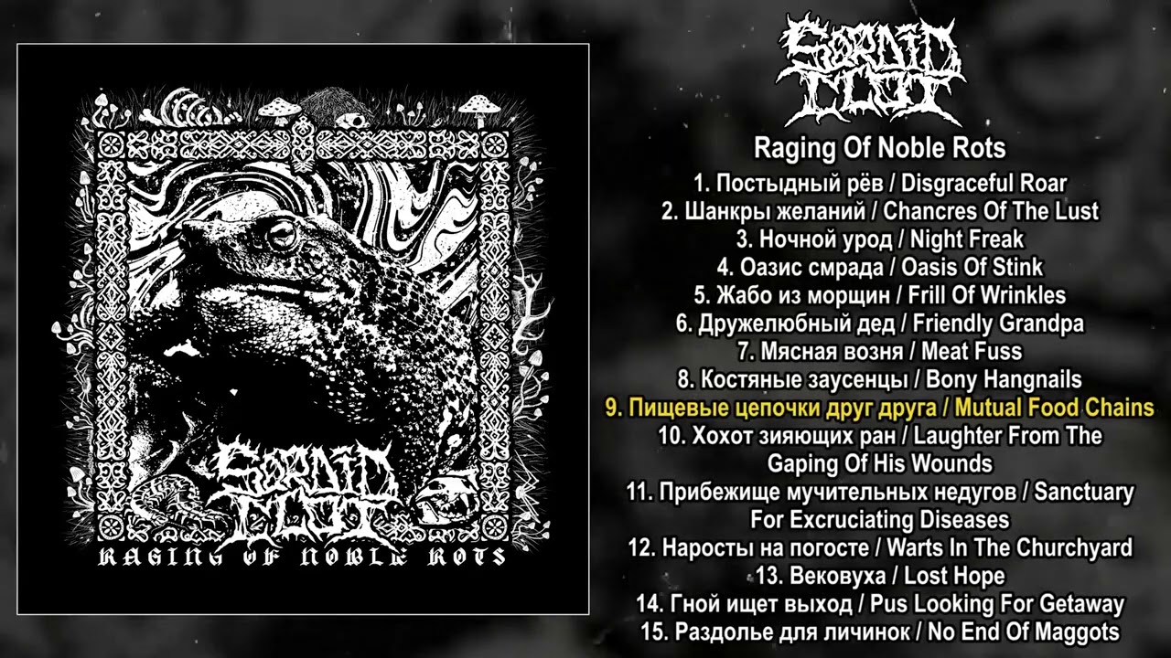 Sordid Clot   Raging Of Noble Rots (FULL ALBUM 2022)   Groovy Goregrind