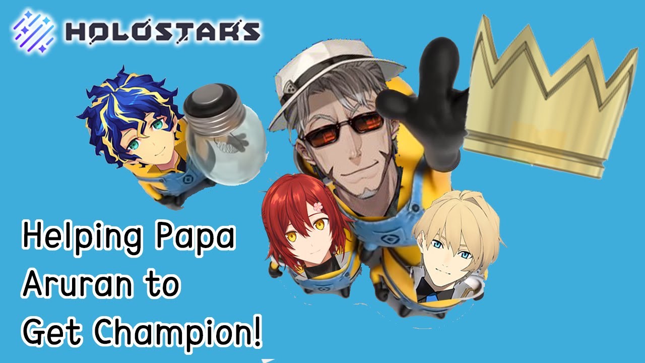 [HOLOSTARS] Holostars Helping Papa Aruran | TeeTee Moment 🌺🍕🎭🦔💨