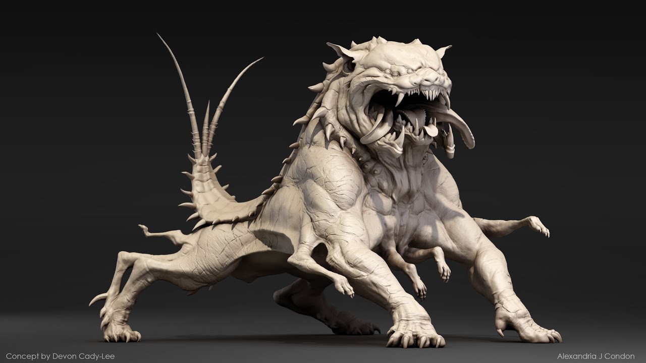 Cerberus - ZBrush Sculpt