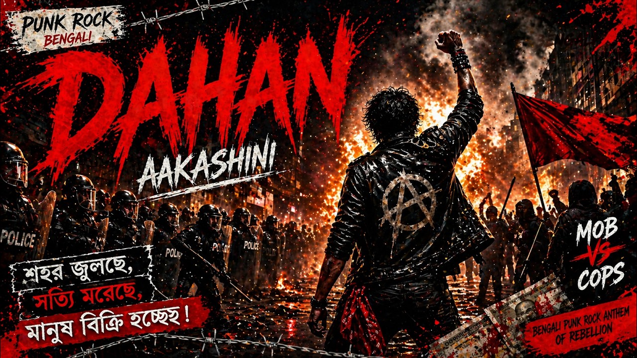 Dahan | Bengali Punk Rock Song | Aakashini | Official Audio