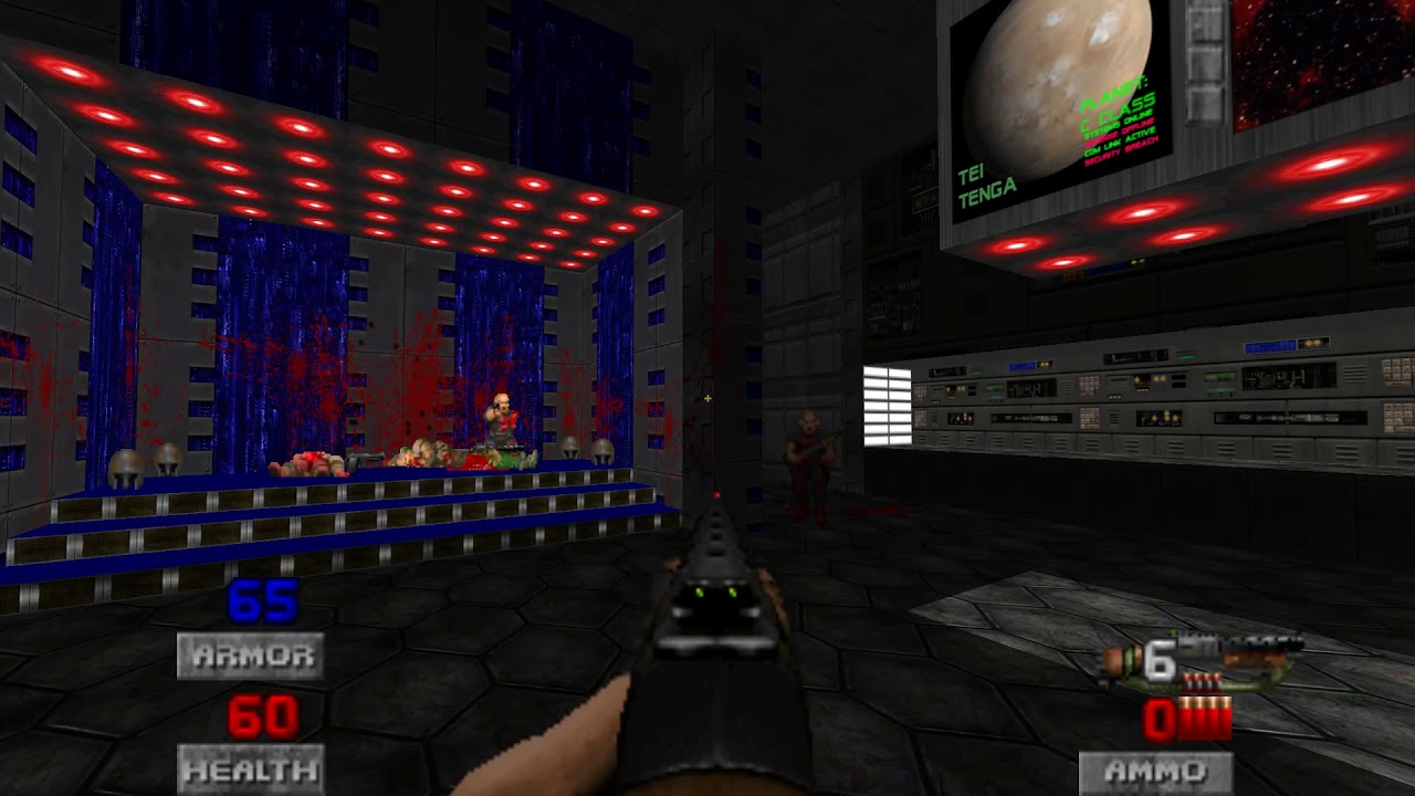 Brutal Doom E1M1 Black Metal Difficulty V21 RC8 Gameplay