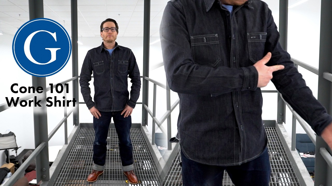 An All Around Amazing Selvage Denim Shirt | Gustin Cone 101 Work Shirt