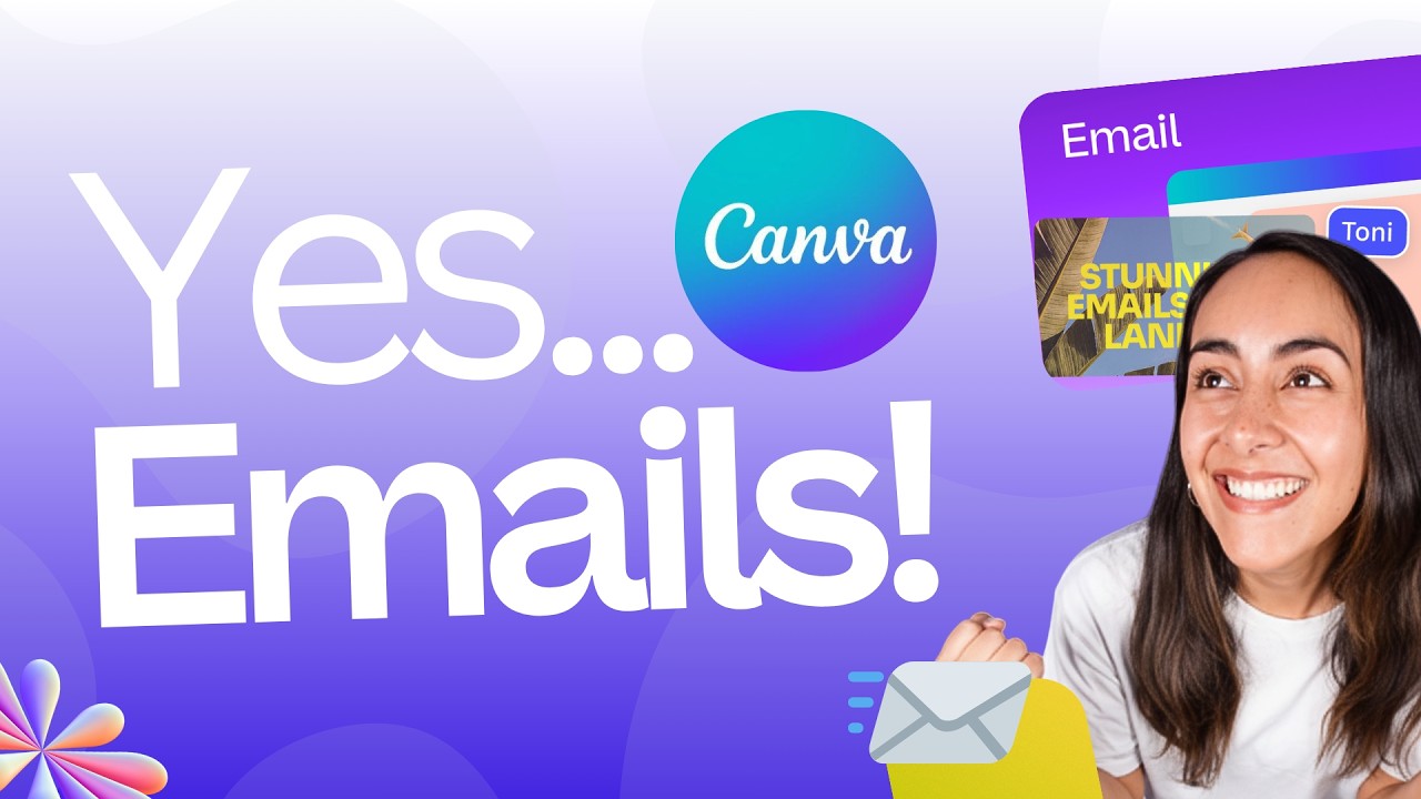 Canva только что запустила EMAILS (полное руководство)