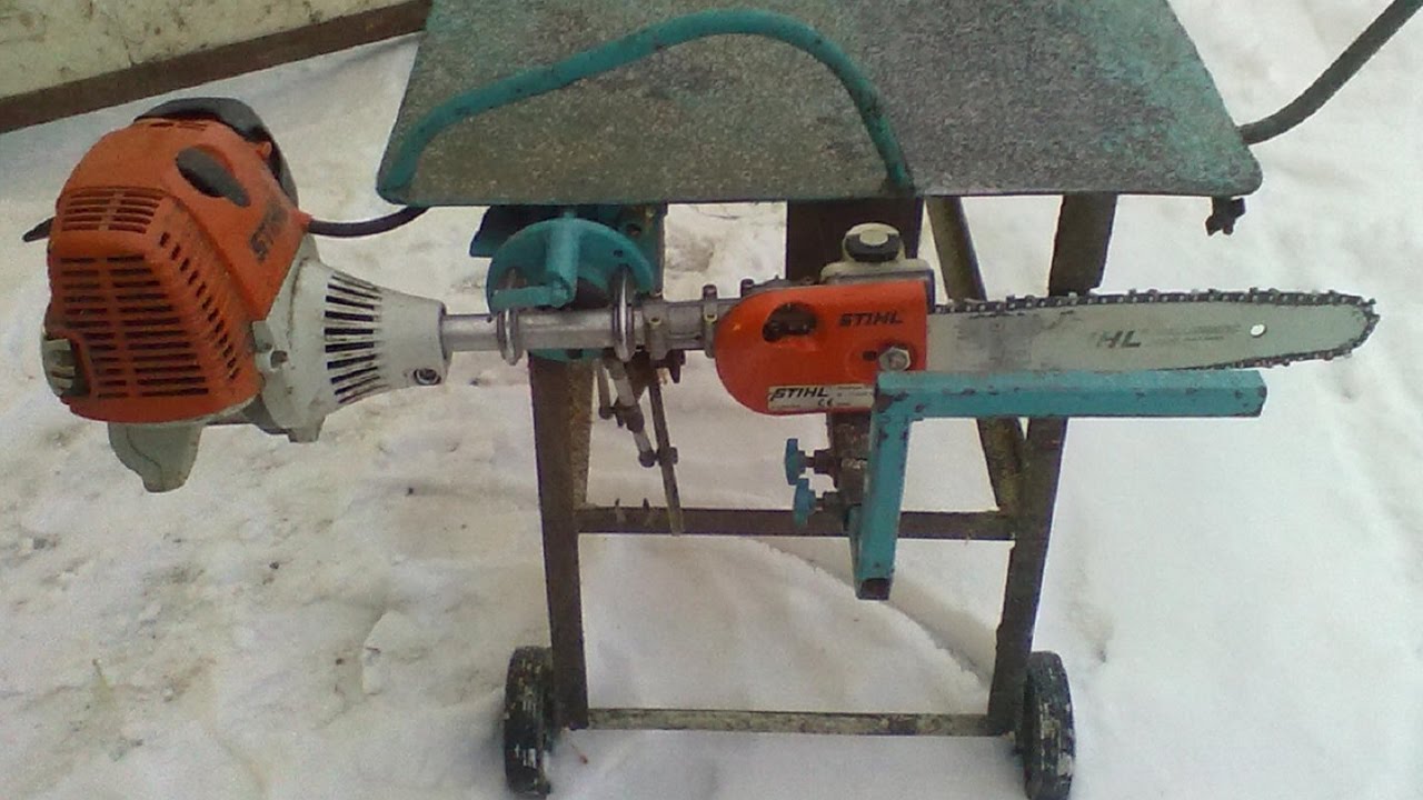 Заготовка дров. Пилим дрова одинаковой длины. Бензокоса ШТИЛЬ в помощь. Sawing wood the same length.