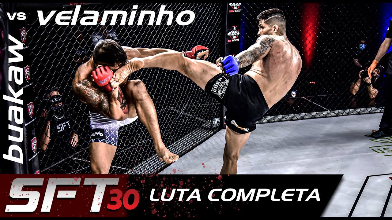 LUTA COMPLETA MMA | SFT 30 | Marcio Velaminho vs. Felipe Buakaw