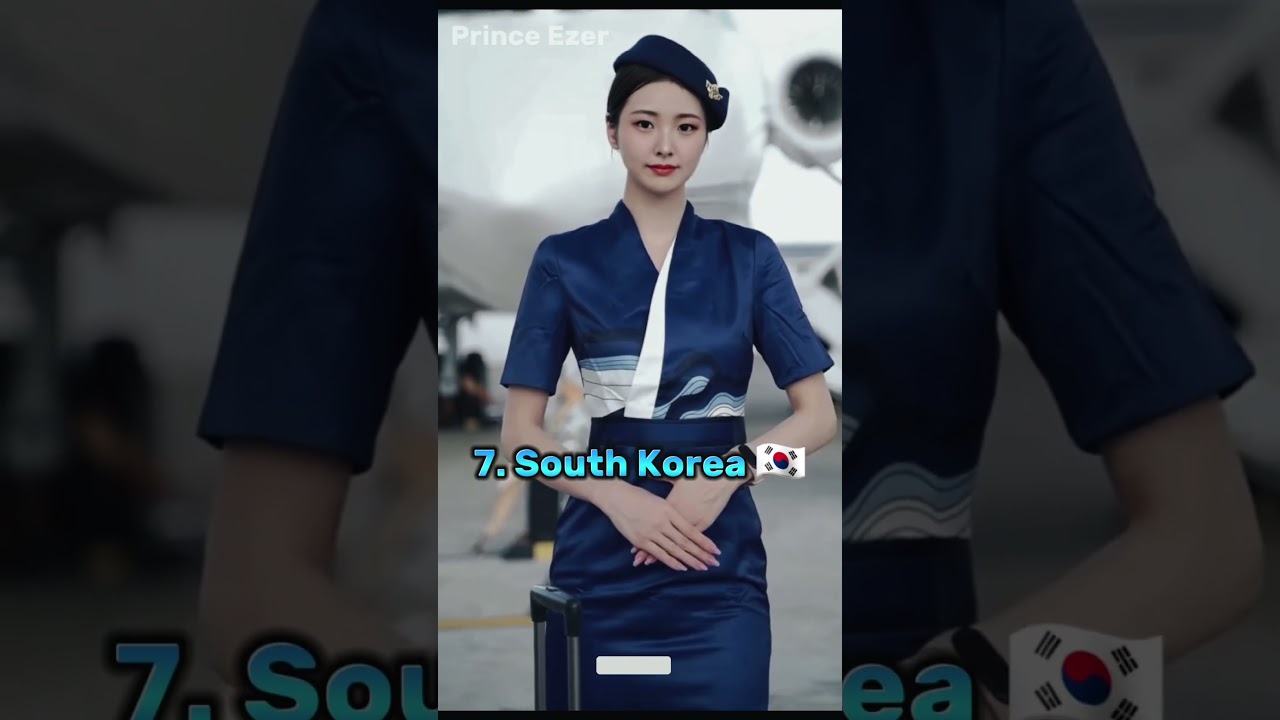 Top 10 Airline Uniforms Around the World - Female Flight Attire #short #top #beautiful #airhostes