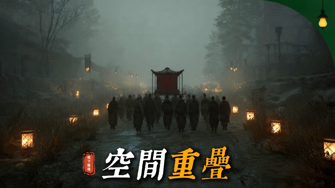 我獨自一人在漫長的沙漠公路上開車，誤闖了不屬於這個世界的村莊💡歐美怪談💡燈下怪談💡