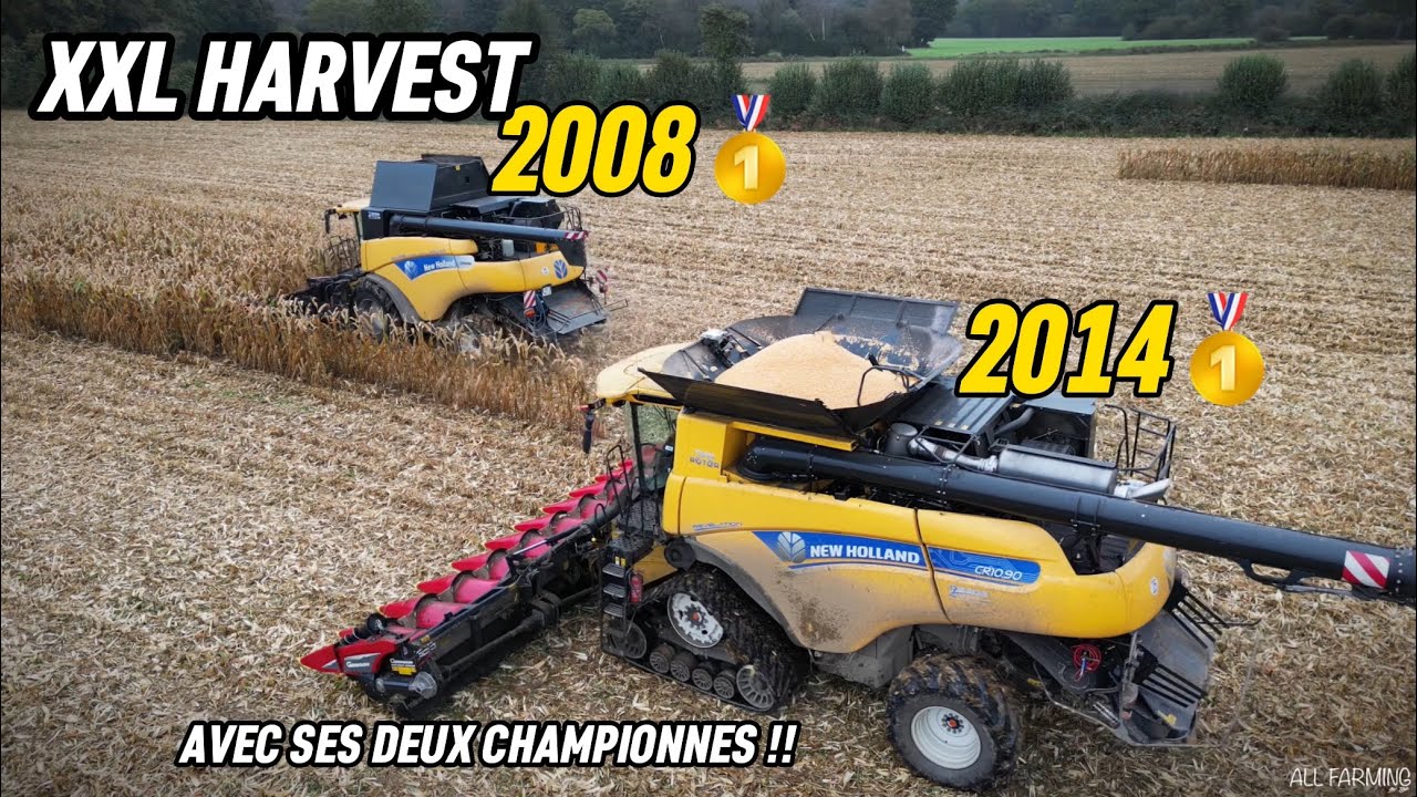 🥇🥇CETTE  ETA POSSÈDE LES DEUX CR AYANT ÉTABLI UN RECORD DU MONDE DE MOISSON |CR 9090&10.90 22RGS💨