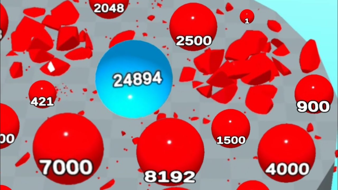 RollingOrbCrash - Roll the blue ball and break the red balls
