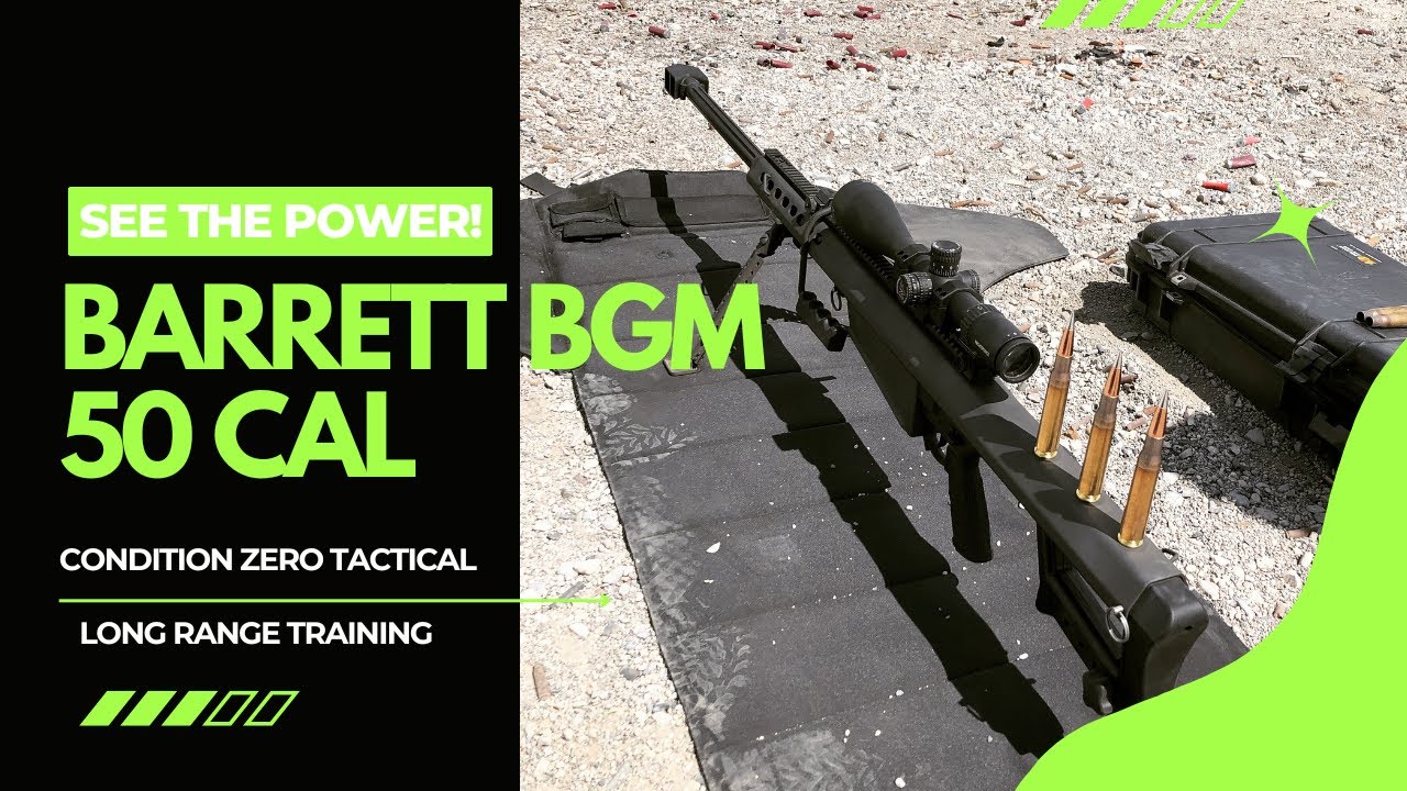 The Ultimate Long-Range Power &ndash; Barrett .50 BMG in Action