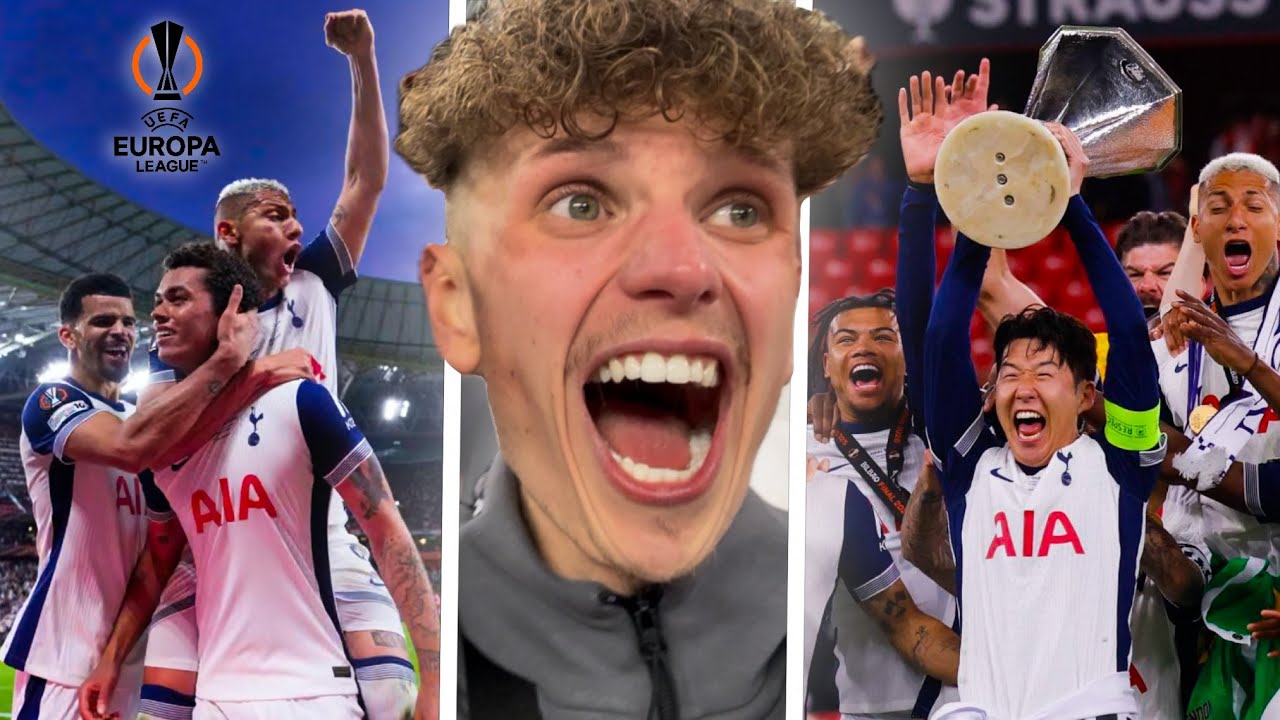 TOTTENHAM 1-0 MANCHESTER UNITED! SPURS WIN THE EUROPA LEAGUE And FINALLY END TROPHY DROUGHT!