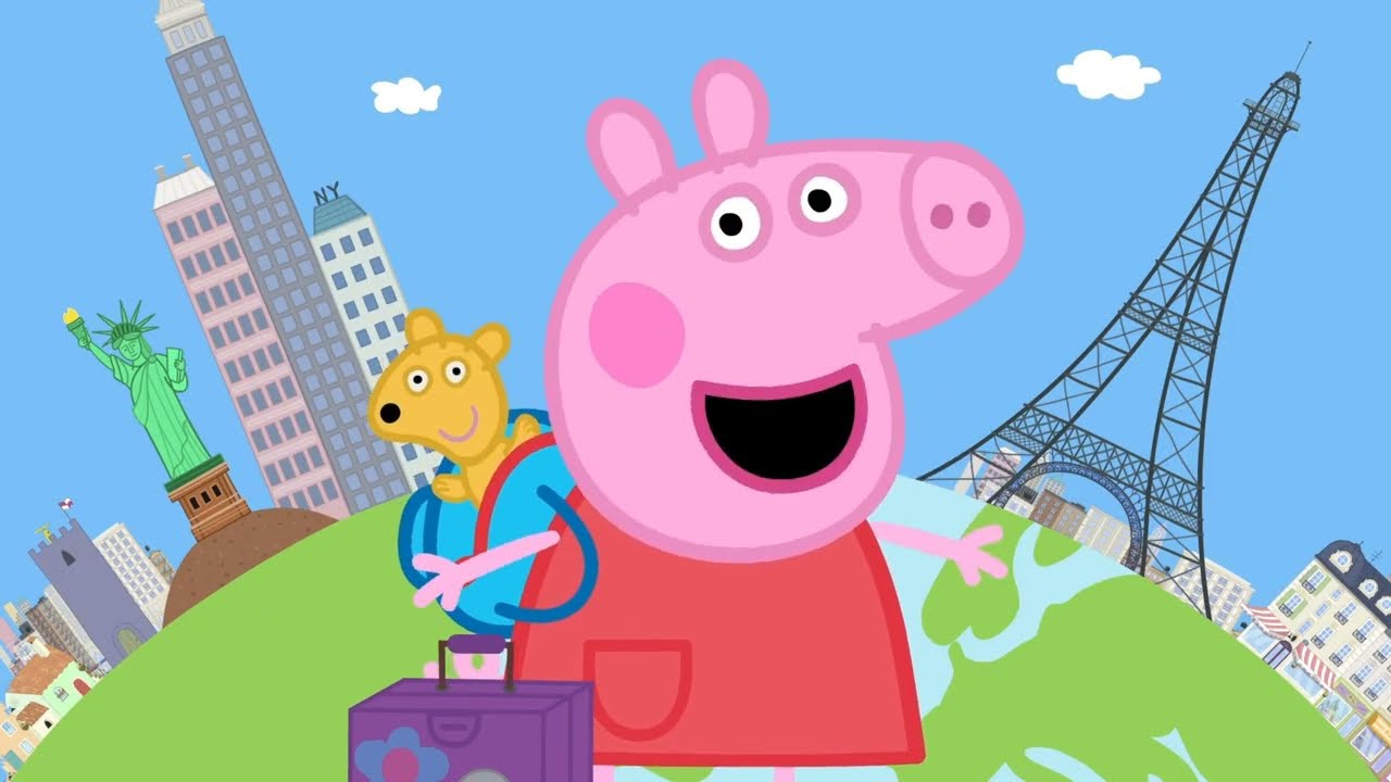 Peppa Pig World Adventure: Exploring Australia & Paris! 🐷✈️