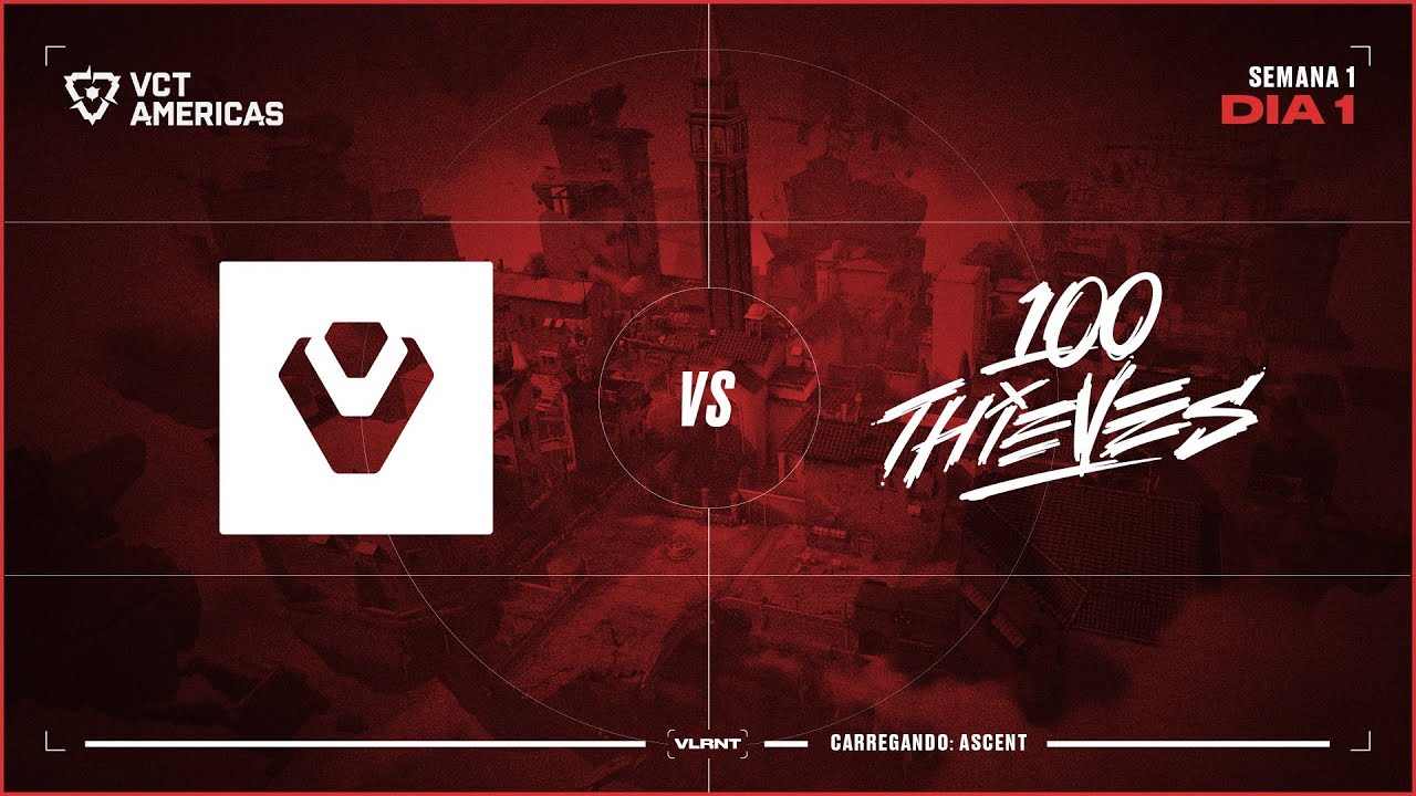 Sentinels x 100 Thieves (Mapa 3: Ascent) | VCT Americas