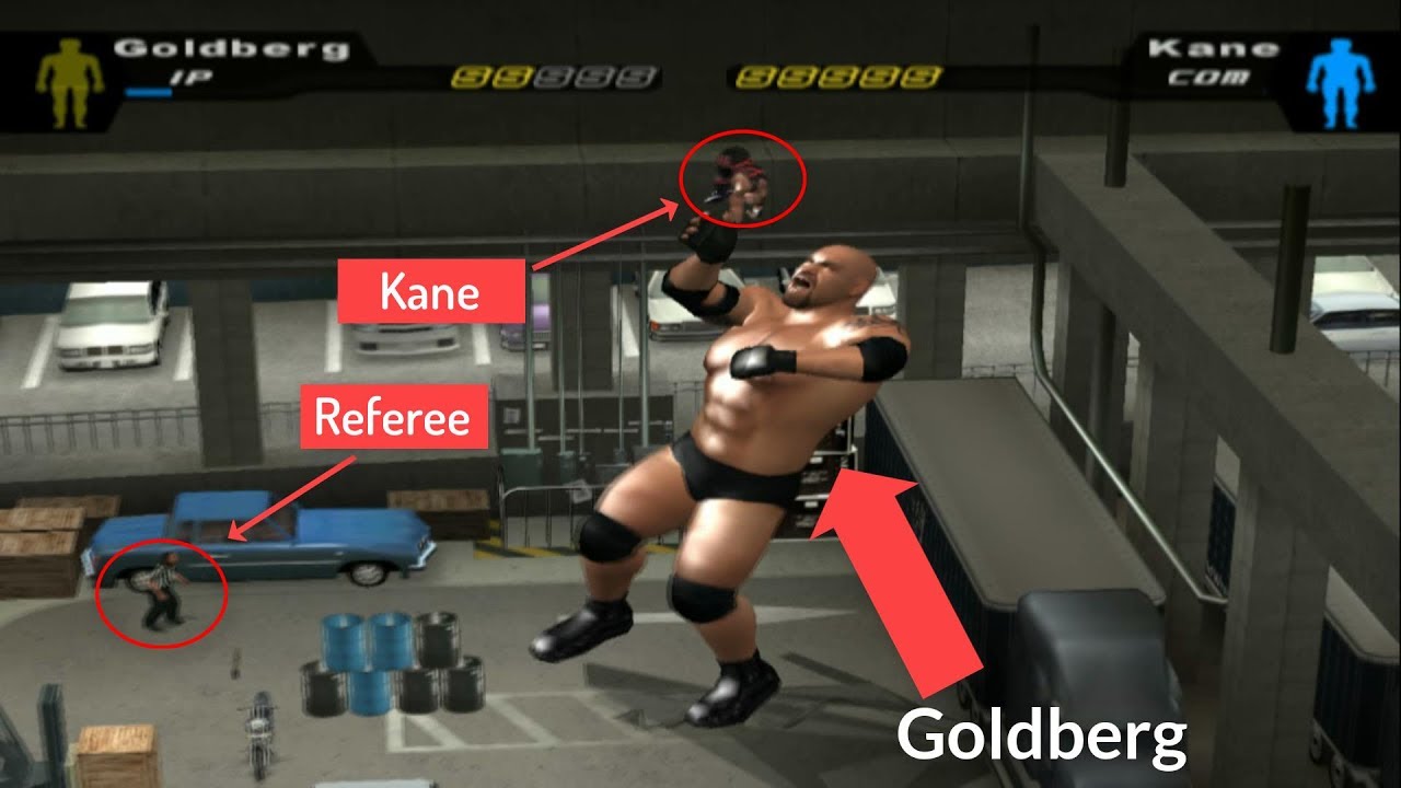 Goldberg Height Hacked | WWE SmackDown! Here Comes The Pain (2003)
