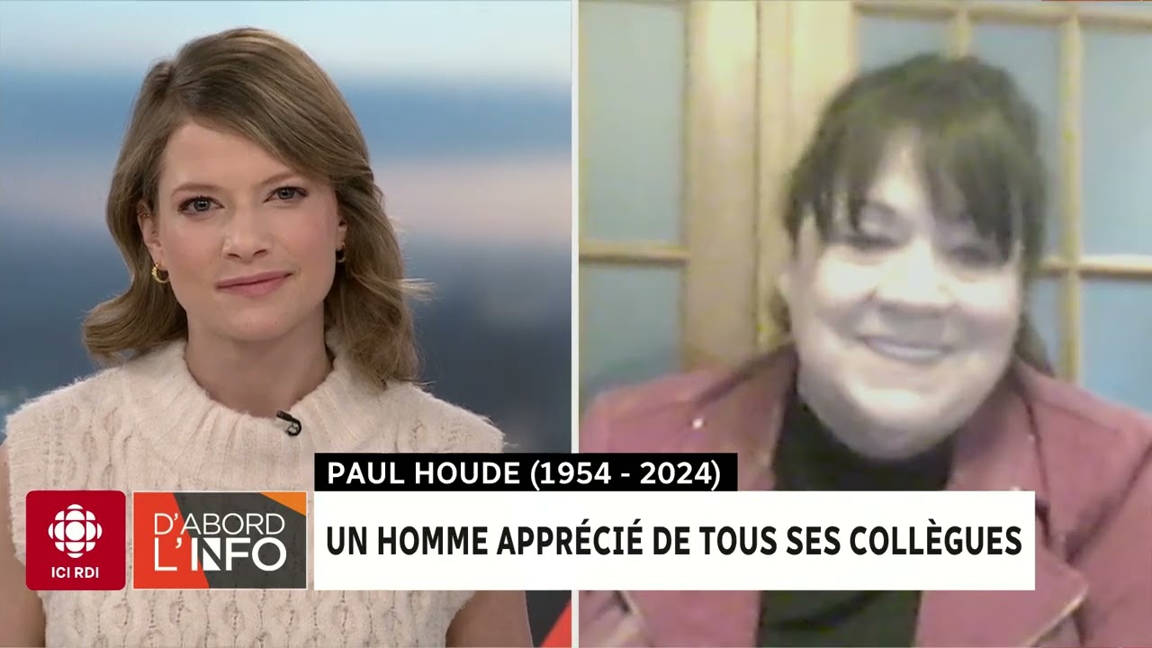 Hommage à Paul Houde : entrevue avec Thérèse Parisien | D'abord l'info
