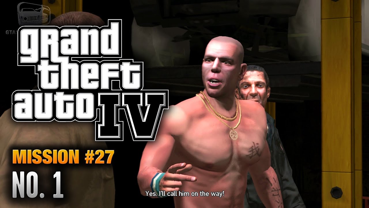 GTA 4 - Mission #27 - No. 1 (1080p)