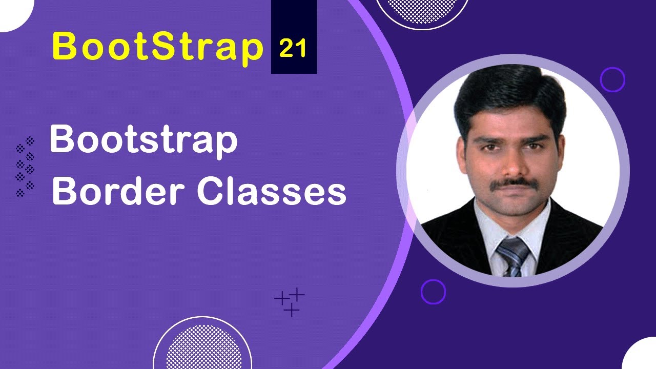 Bootstrap Border Classes - Bootstrap5  Tutorial 21 🚀