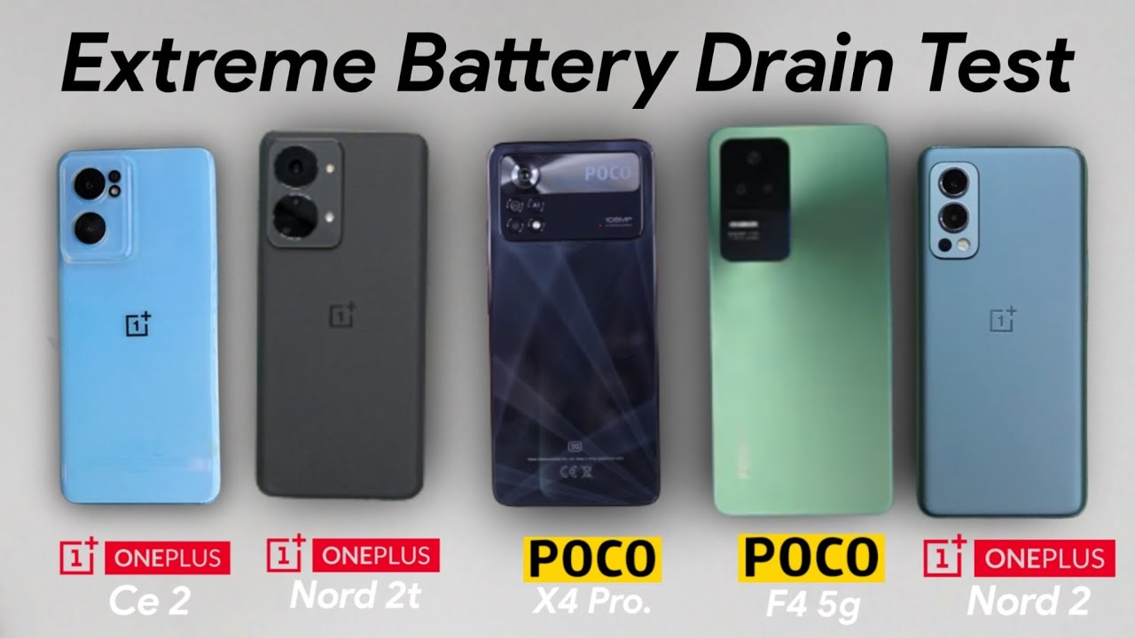 Oneplus Nord 2T против Oneplus Nord 2, Poco F4, Oneplus Nord CE 2, Poco X4 Pro: тест на экстремал...