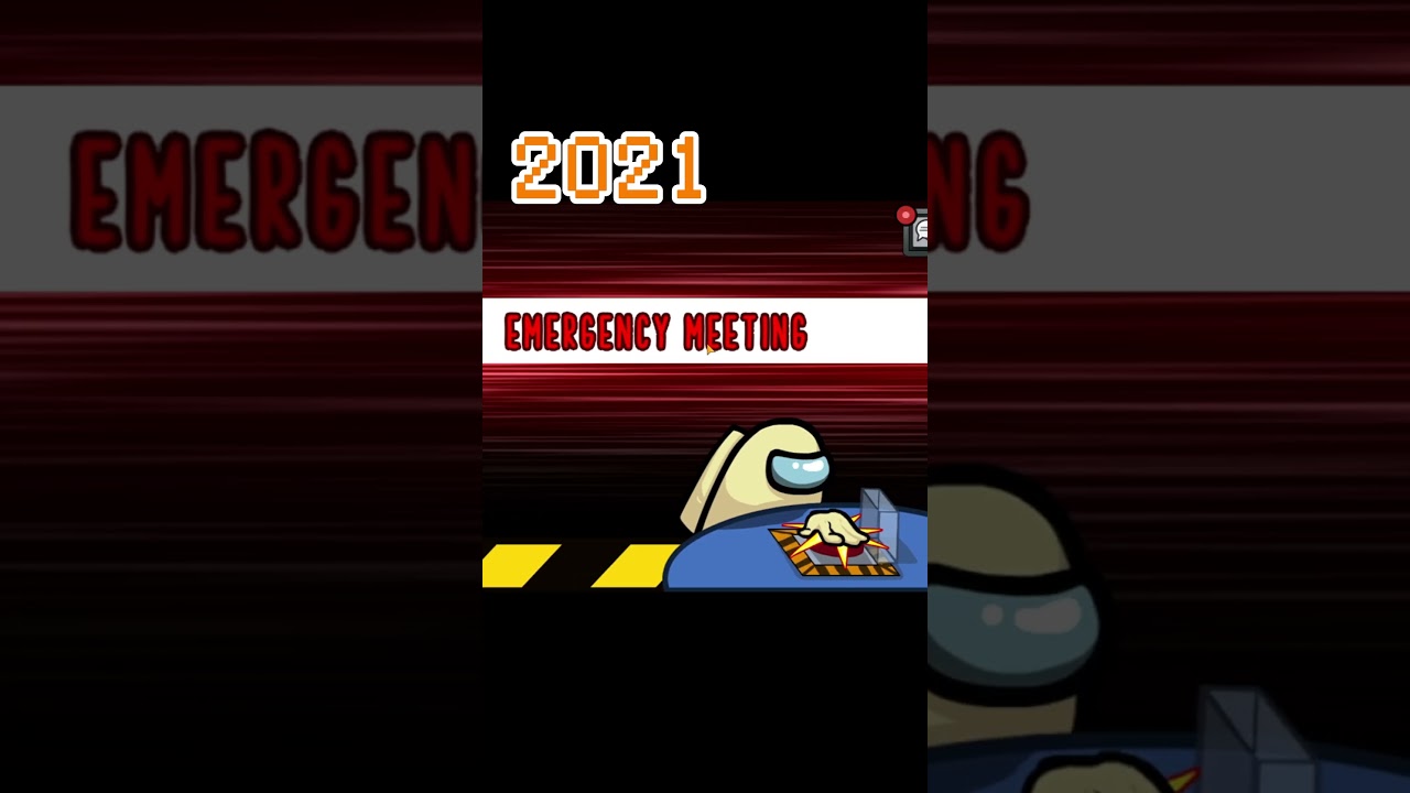 Evolution of Emergency-meeting in Among-US   #amongus #gaming  #multiplayergame #funny #videogame
