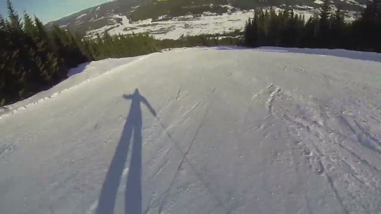 Trysil 75 Eksperten 1take ned til bunnstasjon Høgegga