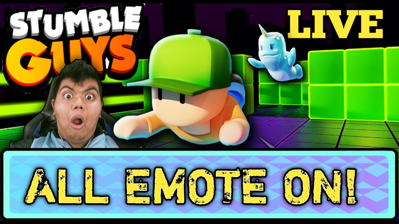 MABAR STUMBLE GUYS ALL EMOTE AKTIF!! Stumble Guys [LIVE]