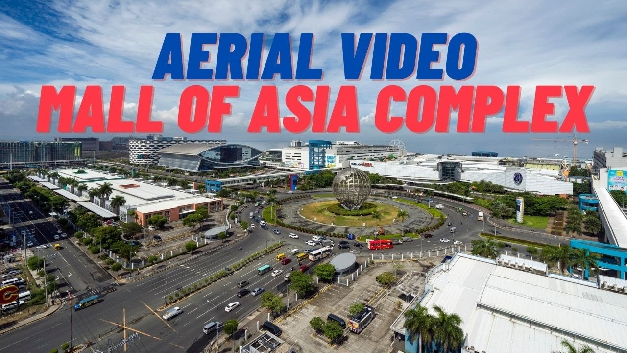 Mall of Asia Complex and ASEANA - Aerial Video