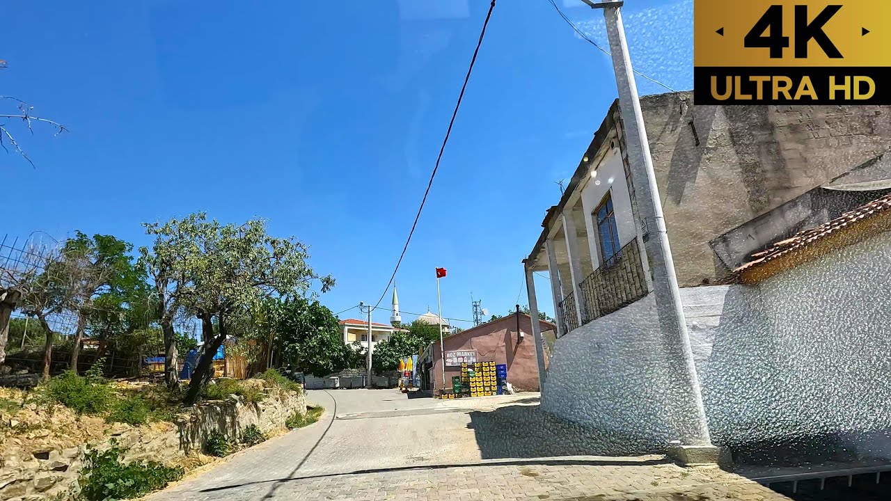 Edirne Keşan | Gökçetepe Köyü | Saros Körfezi | Driving Tour | 4K | 30fps | 2025 |