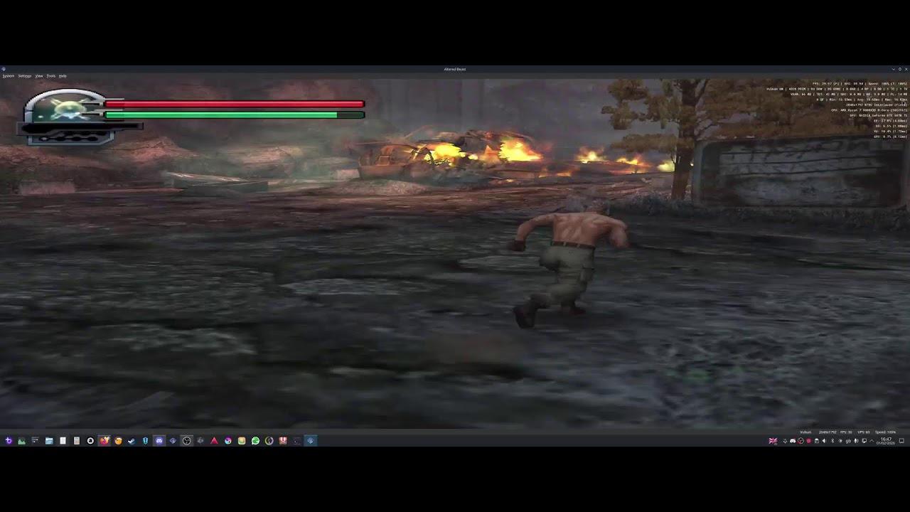 No Commentary Live (Project Altered Beast PCSX2)